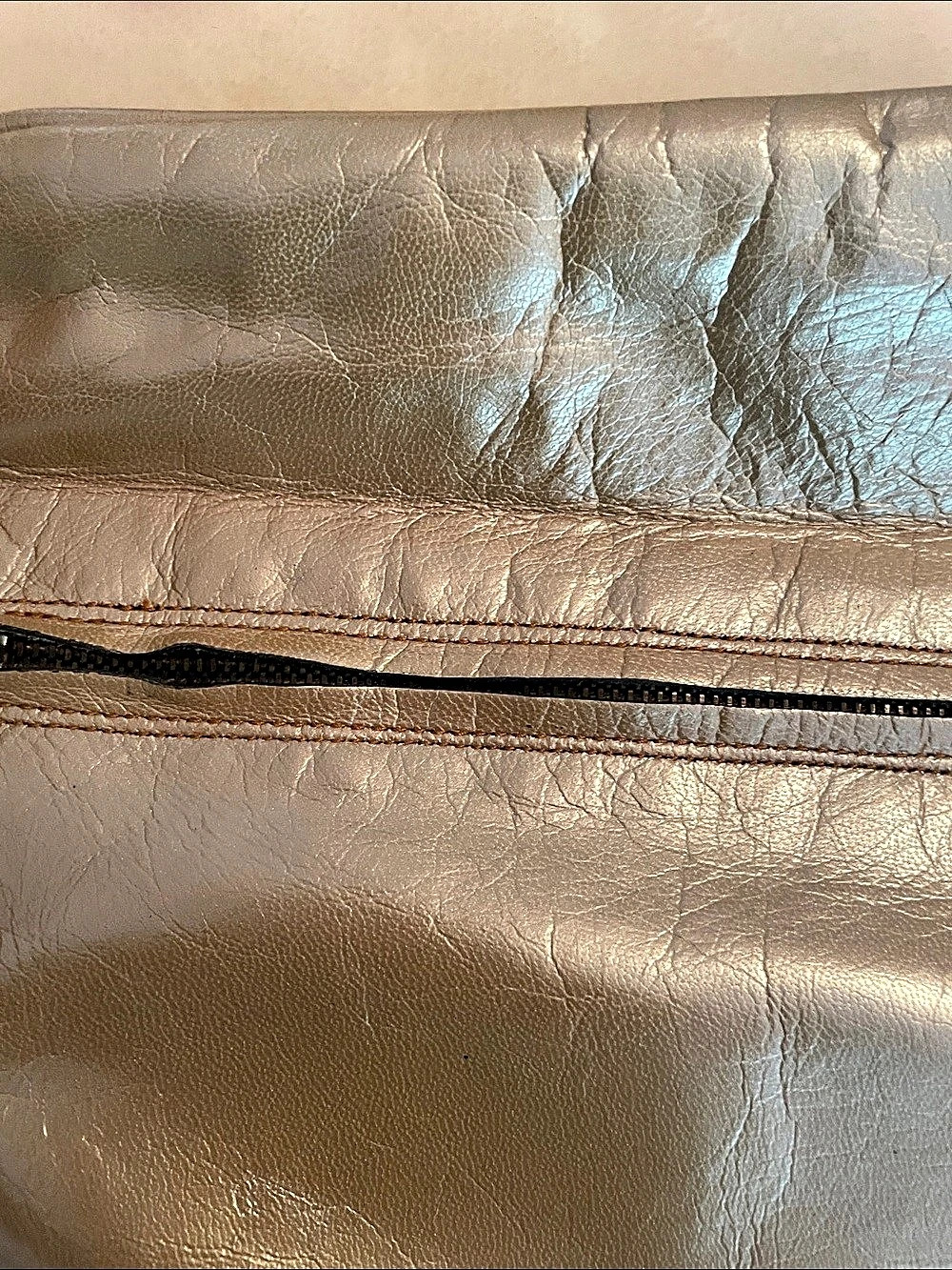 Metallic Gold Clutch - Picture 9 of 12